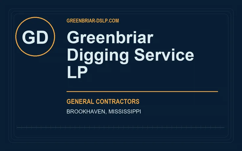 Greenbriar Digging Service LP in Brookhaven, Mississippi