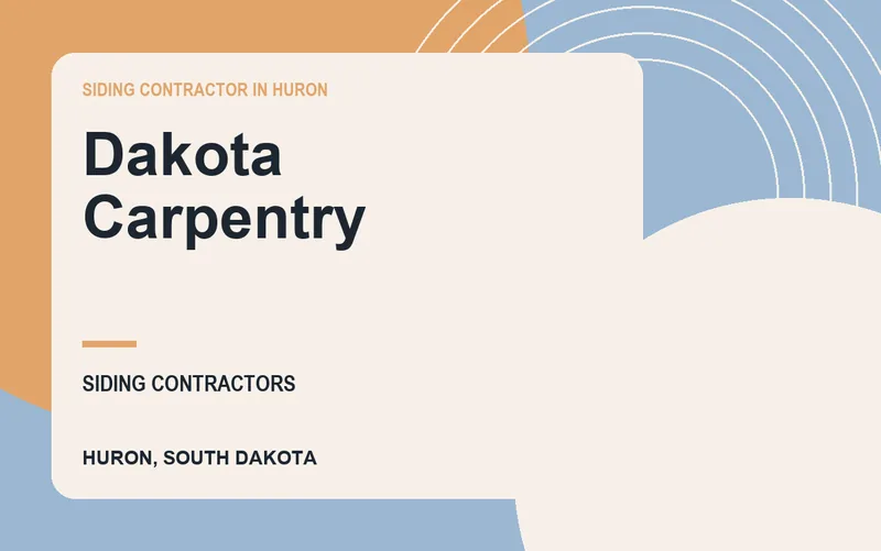 Dakota Carpentry in Huron, South Dakota