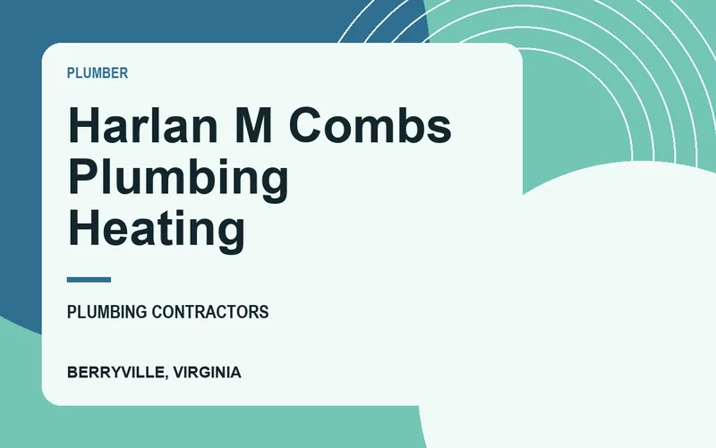 Harlan M Combs Plumbing Heating in Berryville, Virginia