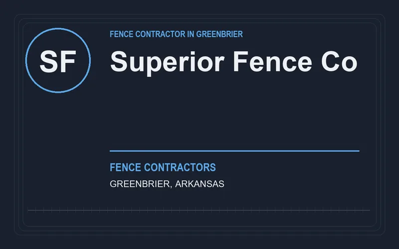 Superior Fence Co in Greenbrier, Arkansas
