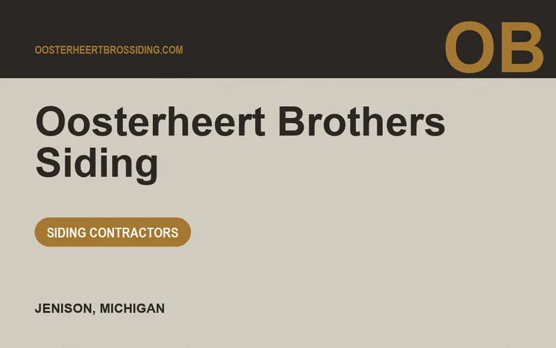 Oosterheert Brothers Siding in Jenison, Michigan