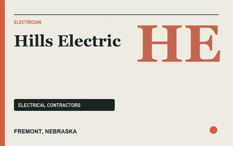 Hills Electric in Fremont, Nebraska