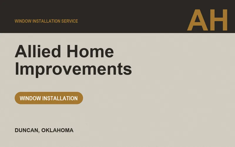 Allied Home Improvements in Duncan, Oklahoma