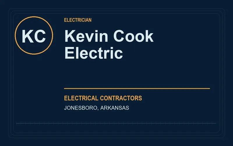 Kevin Cook Electric in Jonesboro, Arkansas