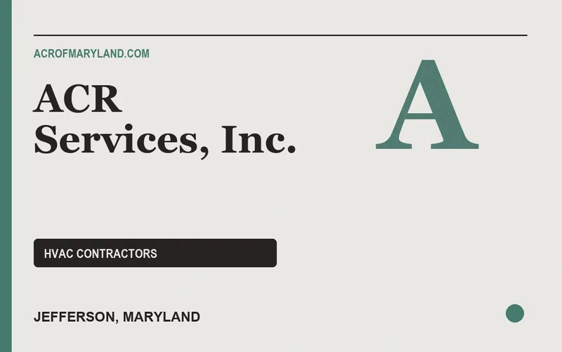 ACR Services, Inc. in Jefferson, Maryland