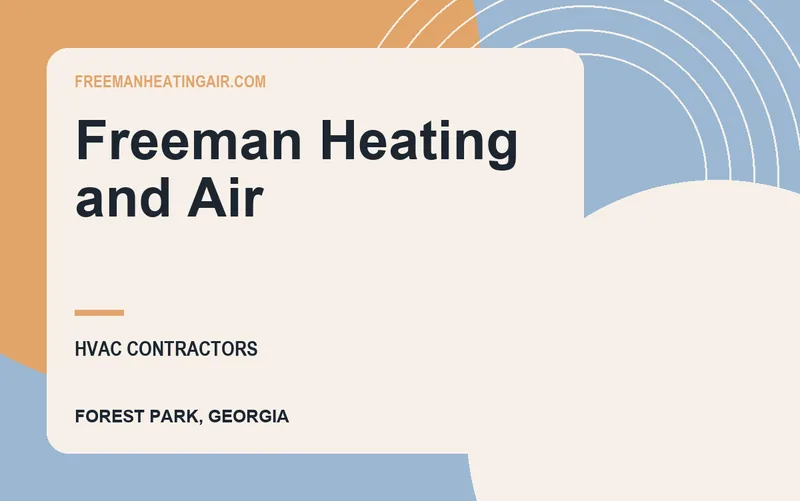 Freeman Heating and Air in Forest Park, Georgia