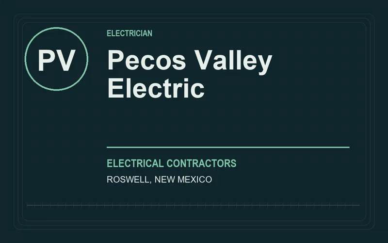 Pecos Valley Electric in Roswell, New Mexico