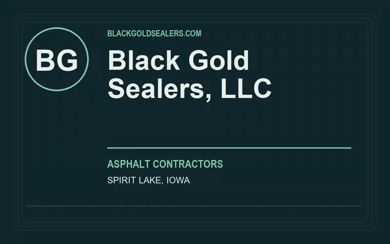 Black Gold Sealers, LLC in Spirit Lake, Iowa