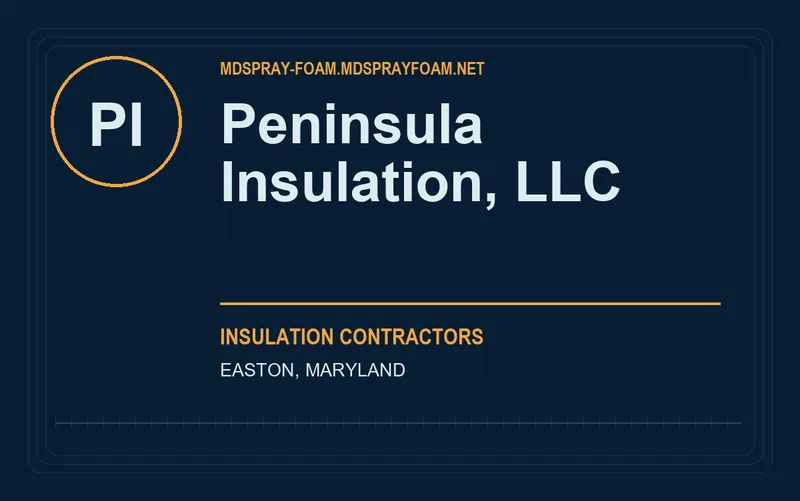 Peninsula Insulation, LLC in Easton, Maryland
