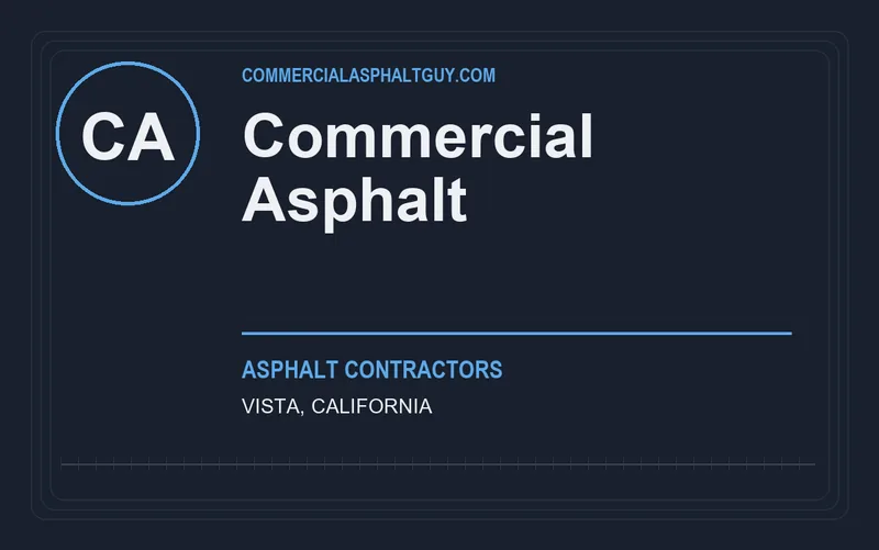 Commercial Asphalt in Vista, California
