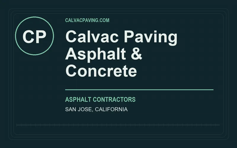 Calvac Paving Asphalt & Concrete in San Jose, California