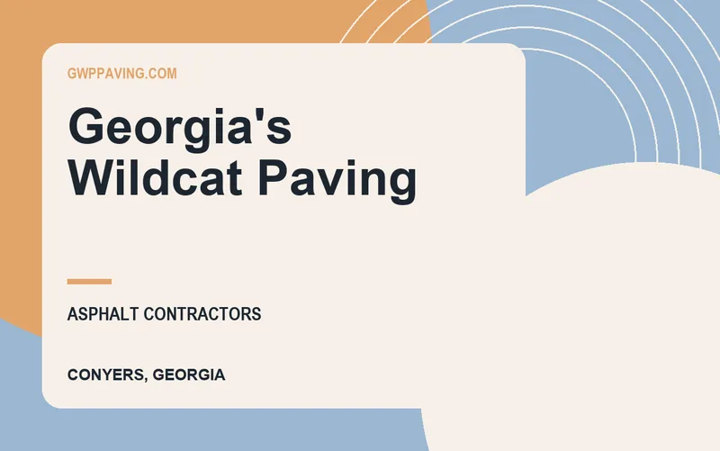 Georgia's Wildcat Paving in Conyers, Georgia