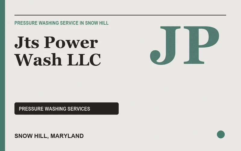 Jts Power Wash LLC in Snow Hill, Maryland