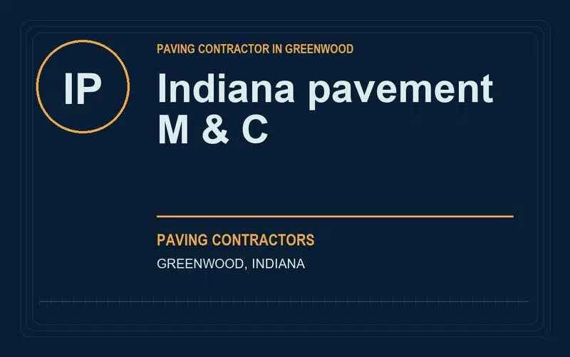 Indiana pavement M & C in Greenwood, Indiana
