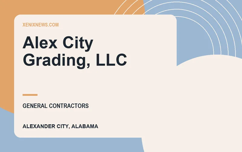 Alex City Grading, LLC in Alexander City, Alabama