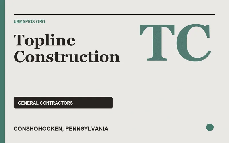 Topline Construction in Conshohocken, Pennsylvania