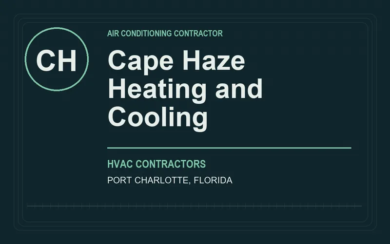 Cape Haze Heating and Cooling in Port Charlotte, Florida