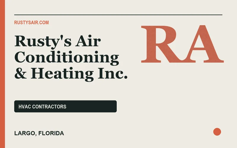 Rusty's Air Conditioning & Heating Inc. in Largo, Florida