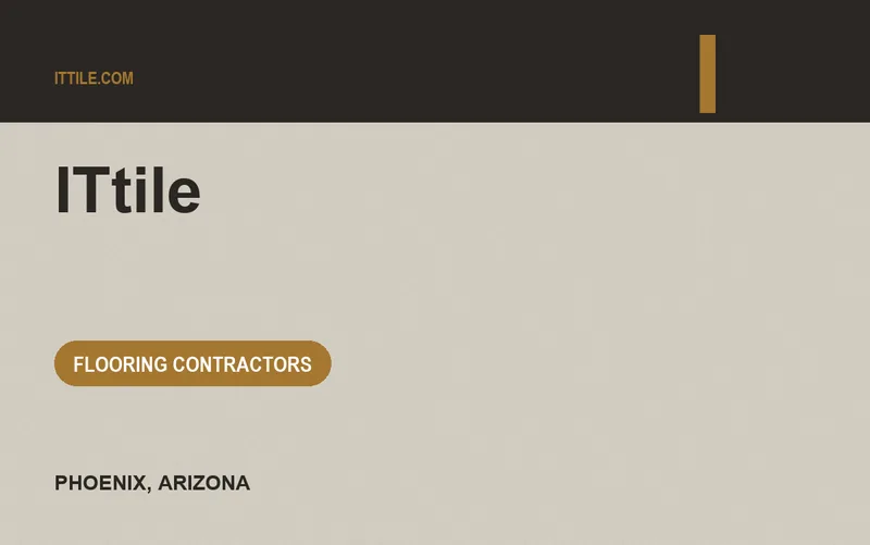 ITtile in Phoenix, Arizona
