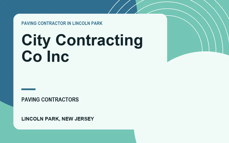 City Contracting Co Inc in Lincoln Park, New Jersey