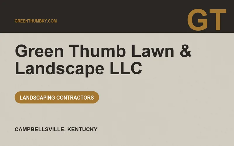 Green Thumb Lawn & Landscape LLC in Campbellsville, Kentucky