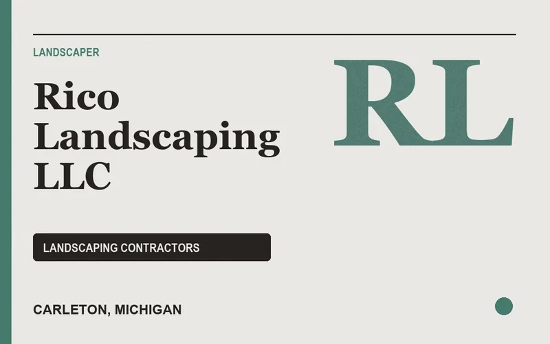 Rico Landscaping LLC in Carleton, Michigan