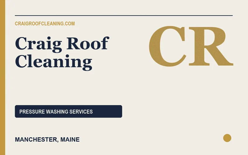 Craig Roof Cleaning in Manchester, Maine