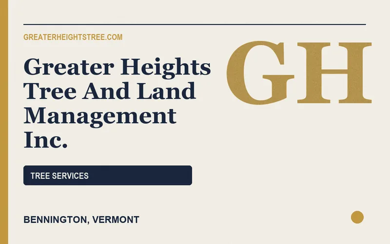 Greater Heights Tree And Land Management Inc. in Bennington, Vermont