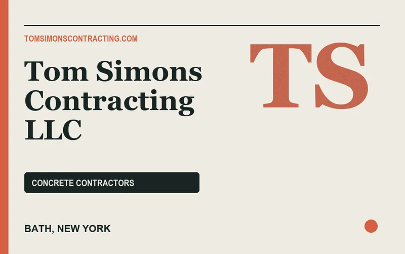 Tom Simons Contracting LLC in Bath, New York