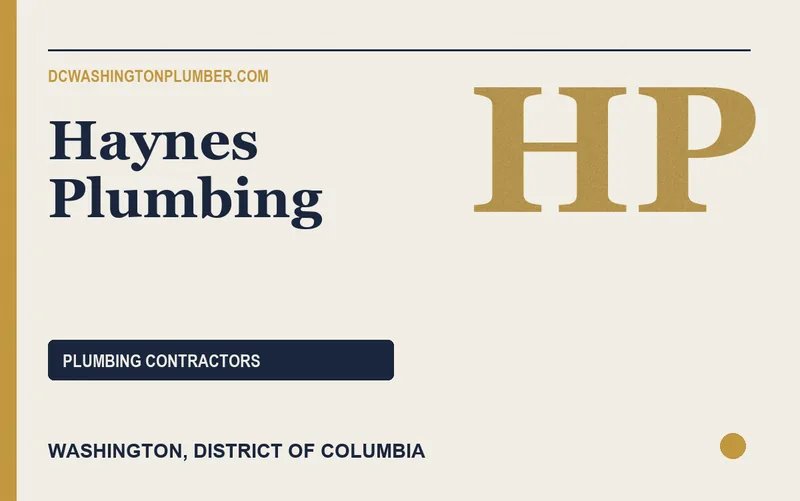 Haynes Plumbing in Washington, District of Columbia