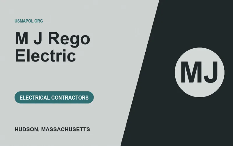 M J Rego Electric in Hudson, Massachusetts