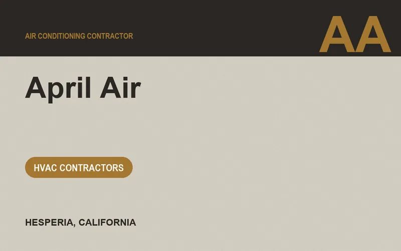 April Air in Hesperia, California