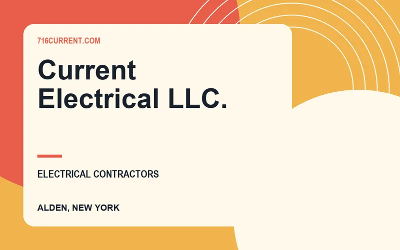 Current Electrical LLC. in Alden, New York