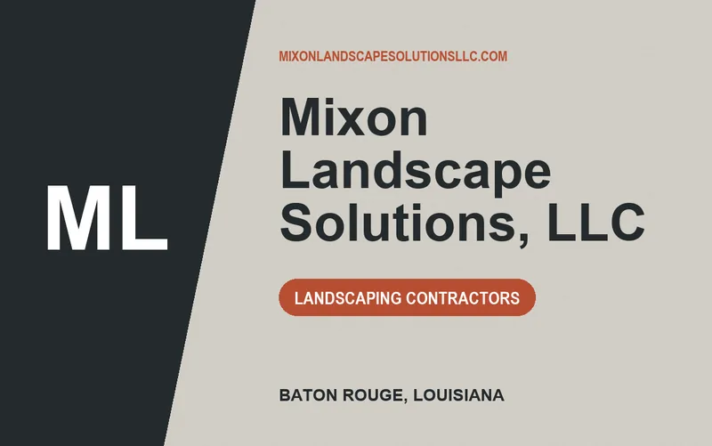 Mixon Landscape Solutions, LLC in Baton Rouge, Louisiana