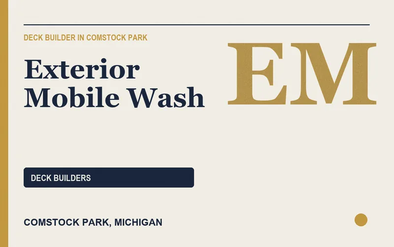 Exterior Mobile Wash in Comstock Park, Michigan