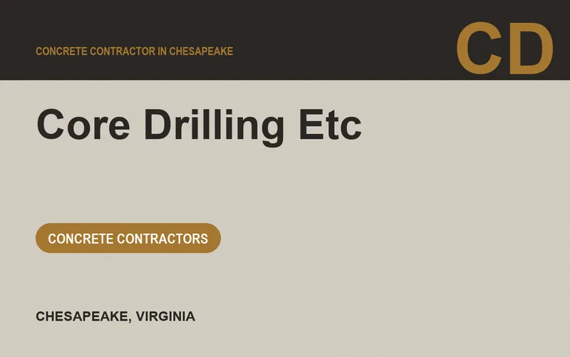 Core Drilling Etc in Chesapeake, Virginia