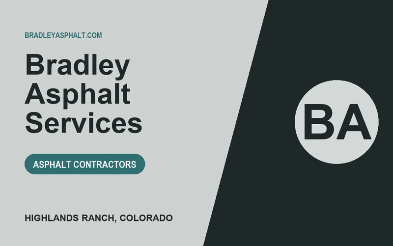 Bradley Asphalt Services in Highlands Ranch, Colorado