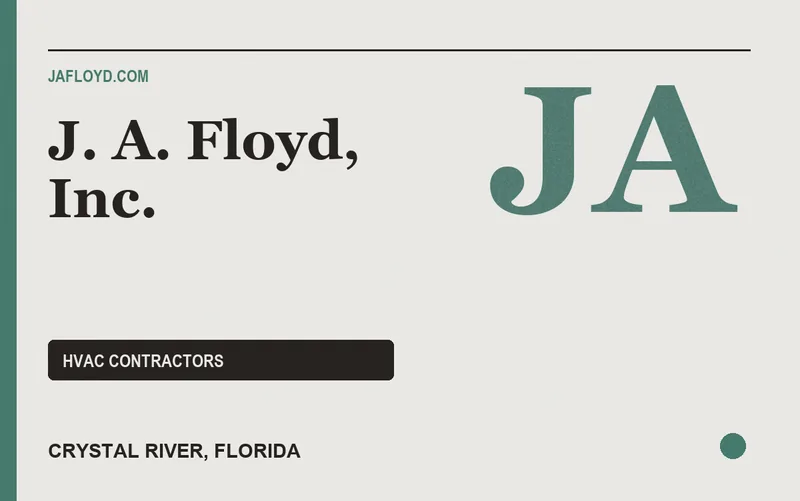 J. A. Floyd, Inc. in Crystal River, Florida