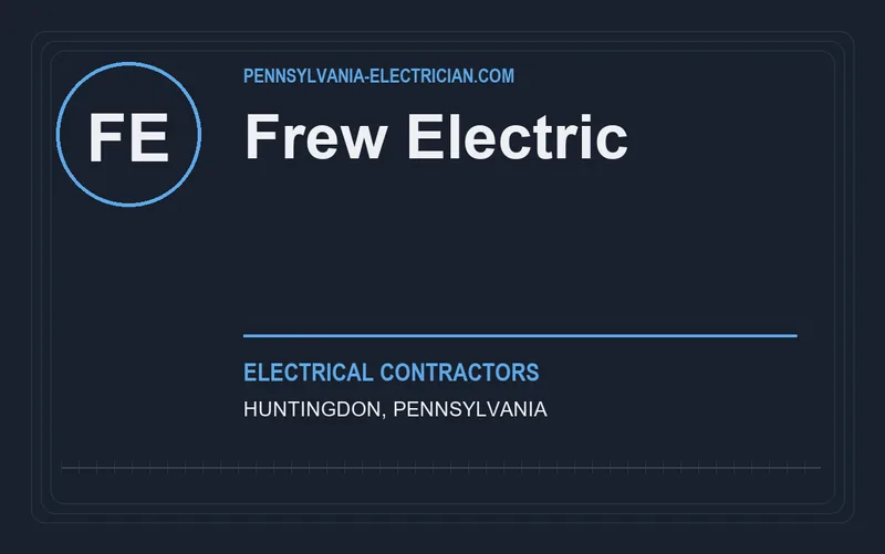 Frew Electric in Huntingdon, Pennsylvania
