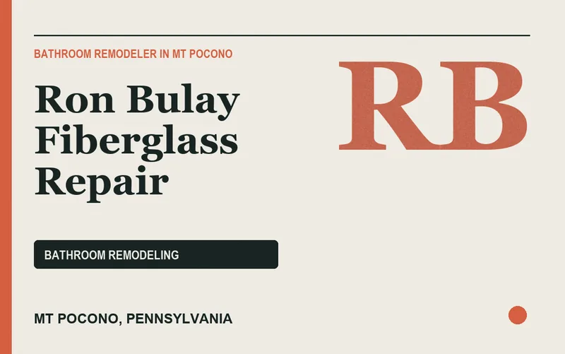Ron Bulay Fiberglass Repair in Mt Pocono, Pennsylvania