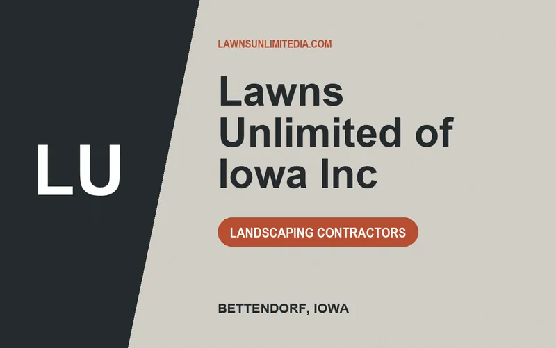 Lawns Unlimited of Iowa Inc in Bettendorf, Iowa