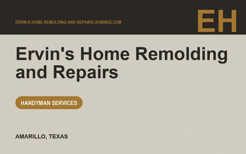 Ervin's Home Remolding and Repairs in Amarillo, Texas