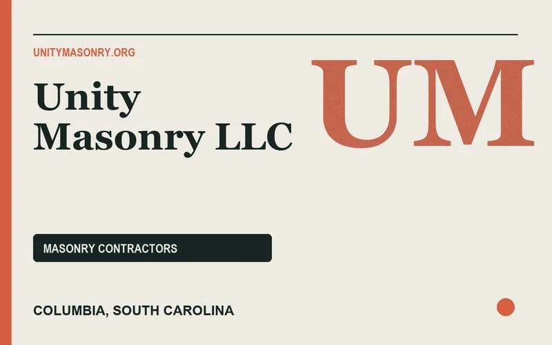Unity Masonry LLC in Columbia, South Carolina