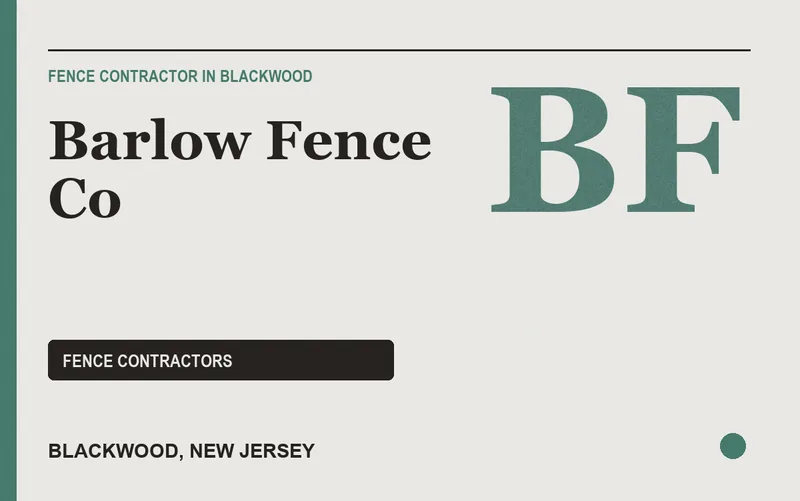 Barlow Fence Co in Blackwood, New Jersey