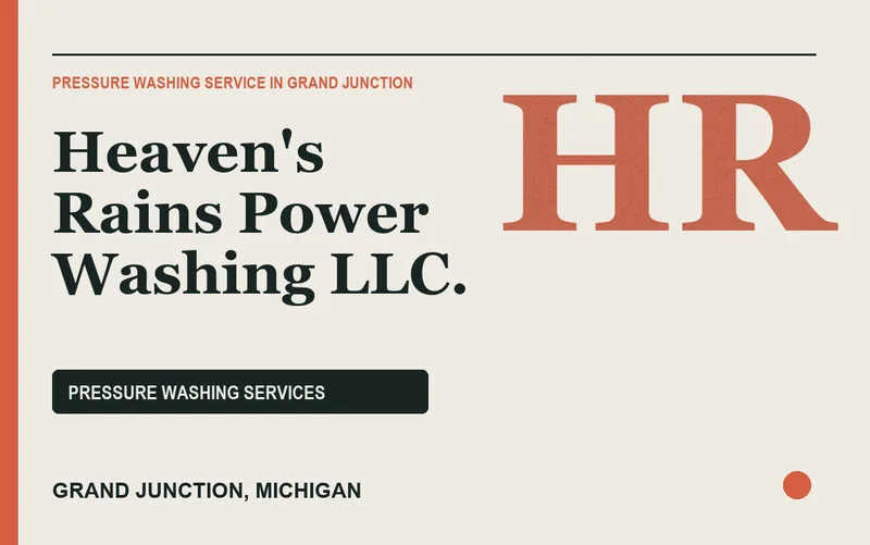 Heaven's Rains Power Washing LLC. in Grand Junction, Michigan