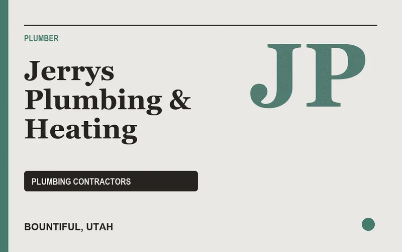 Jerrys Plumbing & Heating in Bountiful, Utah