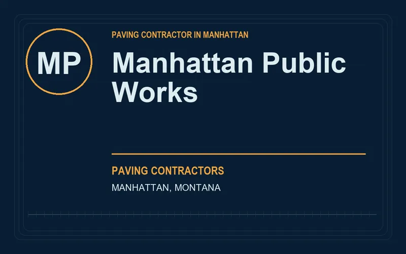 Manhattan Public Works in Manhattan, Montana