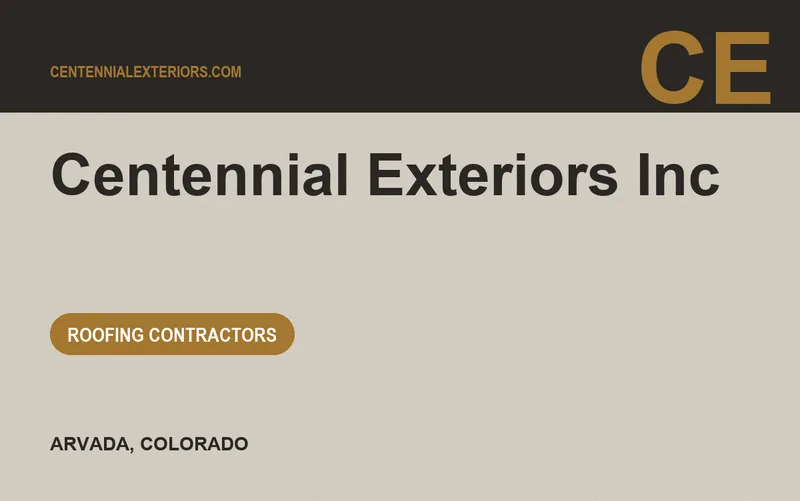 Centennial Exteriors Inc in Arvada, Colorado
