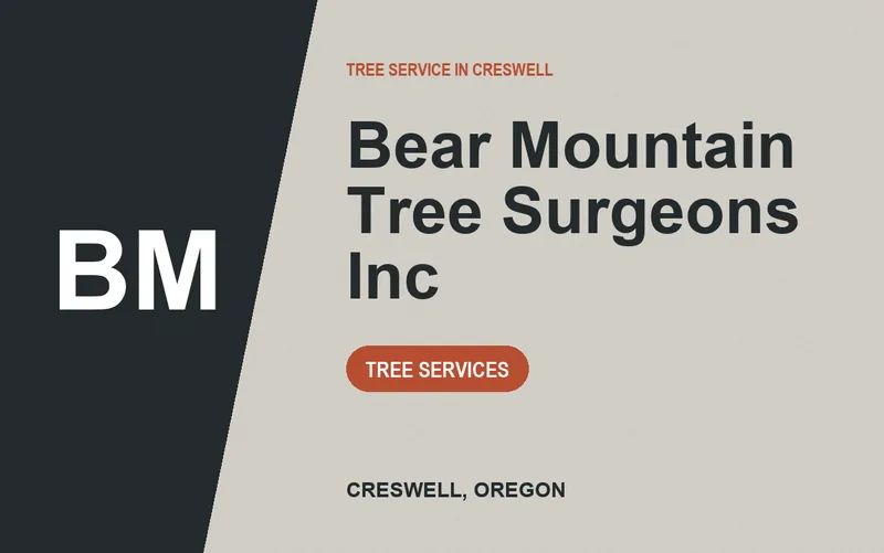 Bear Mountain Tree Surgeons Inc in Creswell, Oregon