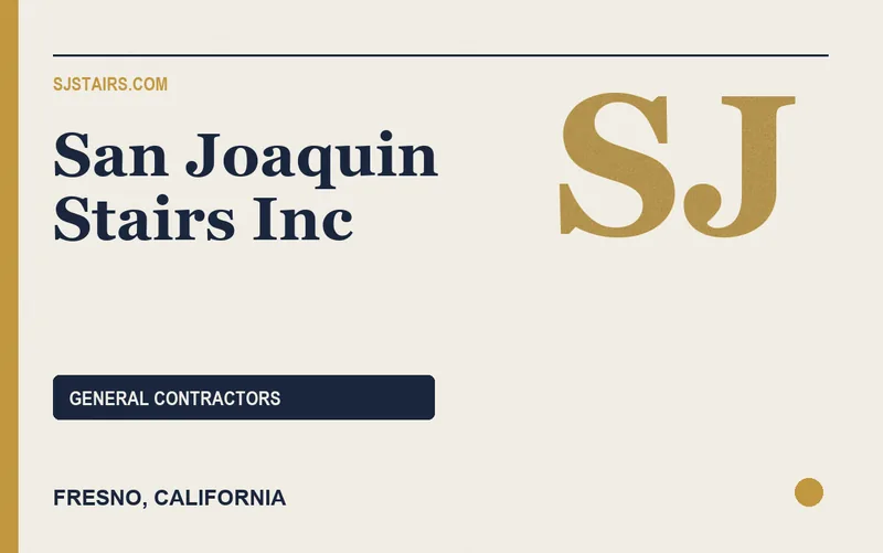 San Joaquin Stairs Inc in Fresno, California